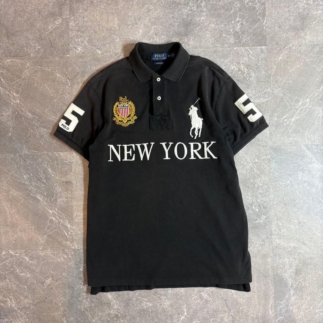 Polo Ralph Lauren〈ポロシャツ ニューヨーク刺繍 ビッグポニー〉