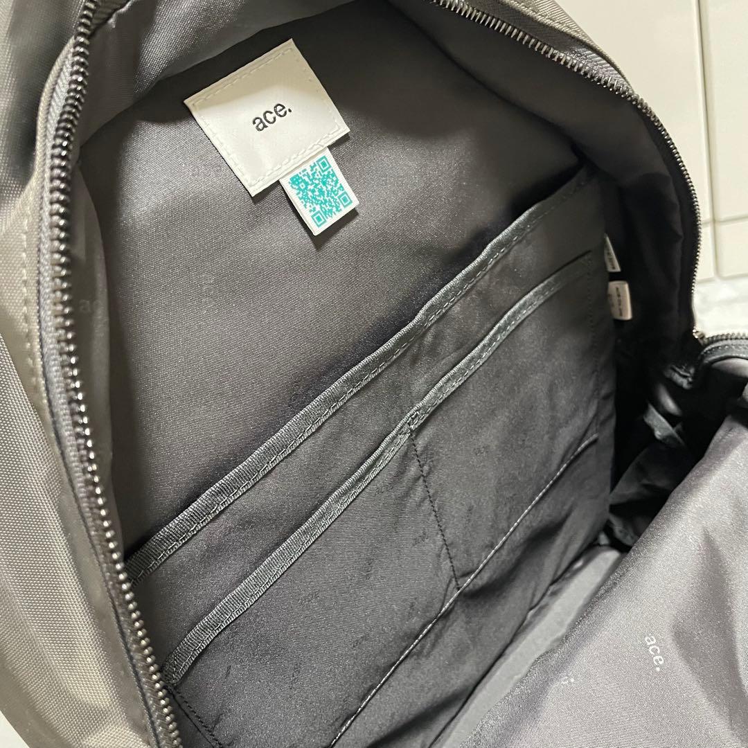 ace.GENE ace エース　ビジネスバッグ　ビジネスリュック　グレー