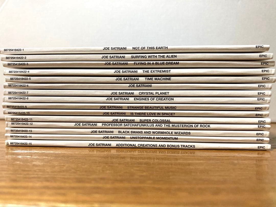 洋楽 JOE SATRIANI Complete Studio Recordings