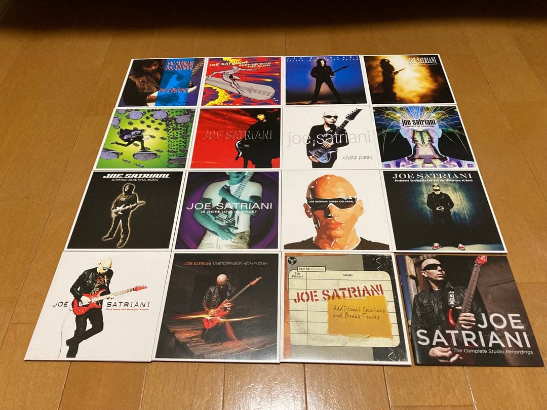 洋楽 JOE SATRIANI Complete Studio Recordings