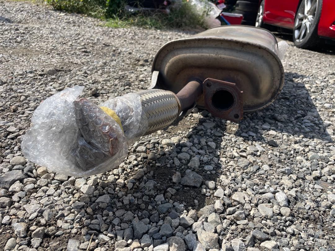 E51エルグランド 日産純正マフラー フランジ付き