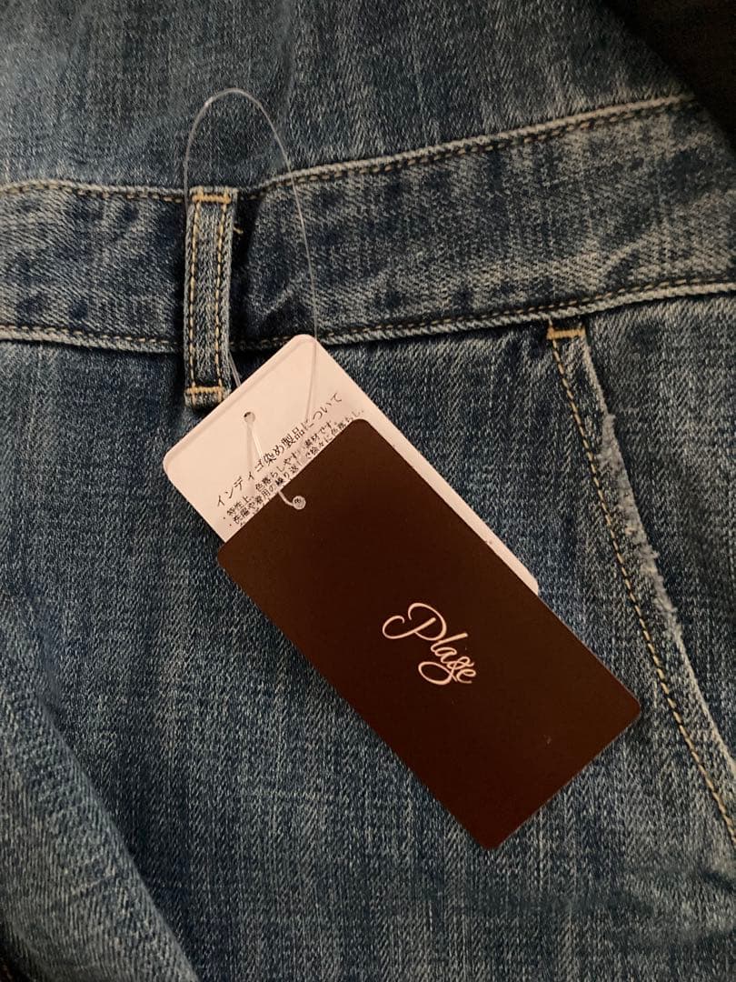 【新品・未使用・タグ付】R'IAM-PLAGE デニムオールインワン 36