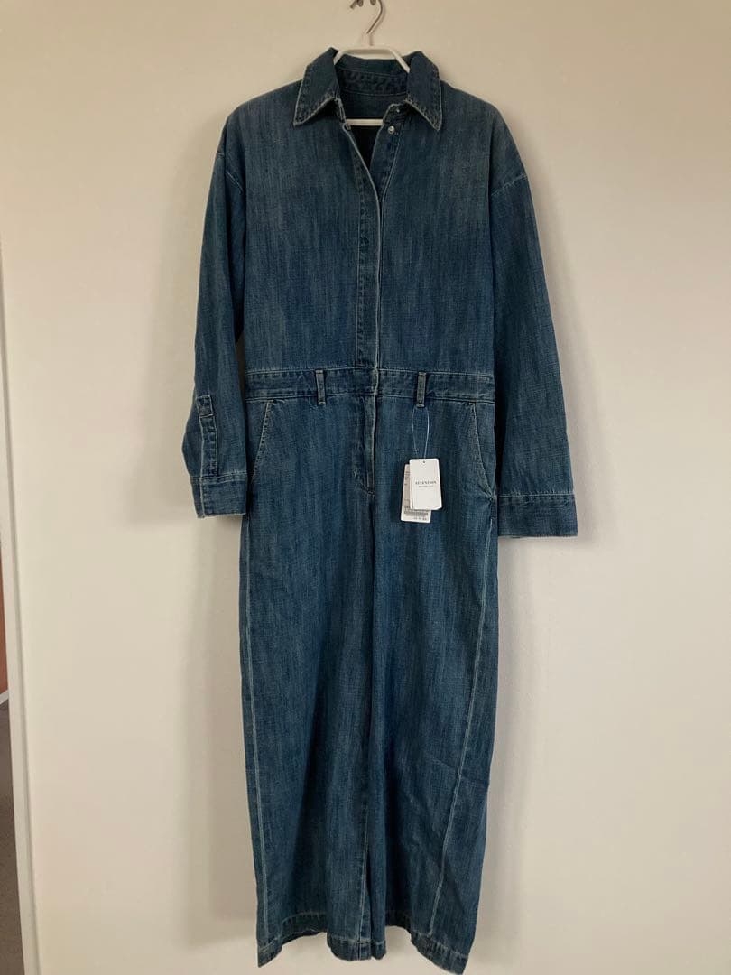【新品・未使用・タグ付】R'IAM-PLAGE デニムオールインワン 36
