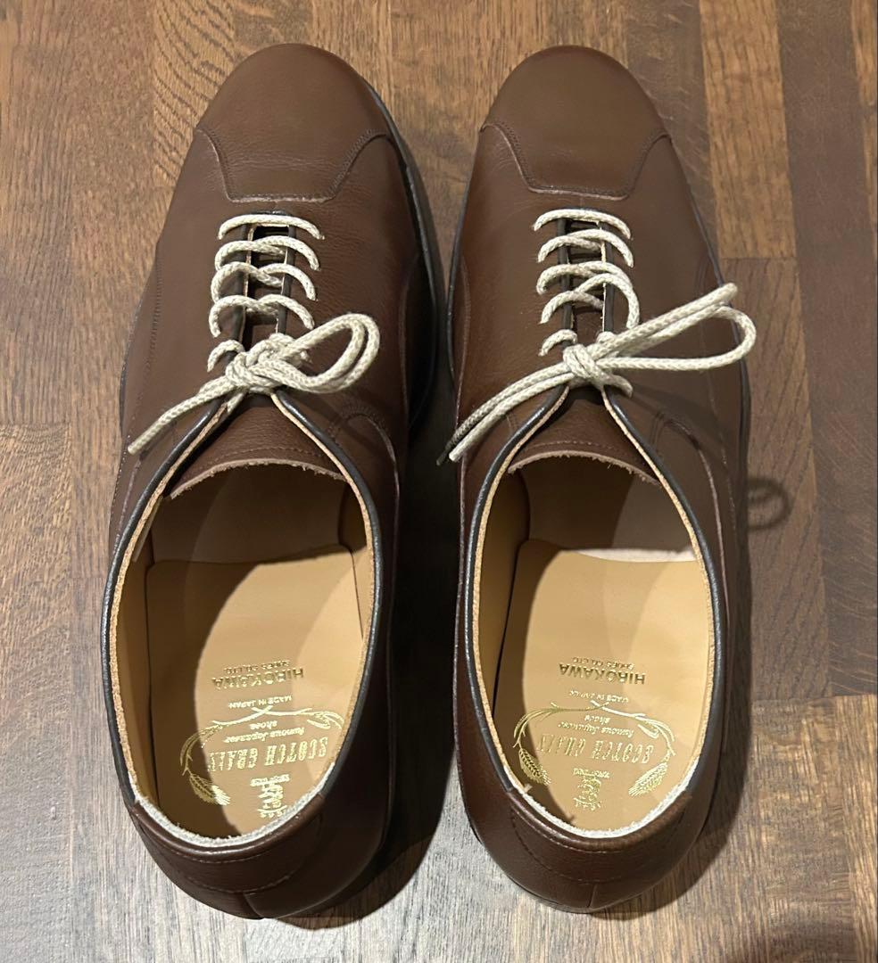 スコッチグレイン　レーサースニーカー 新品　【25.5 EEE】 ブラウン