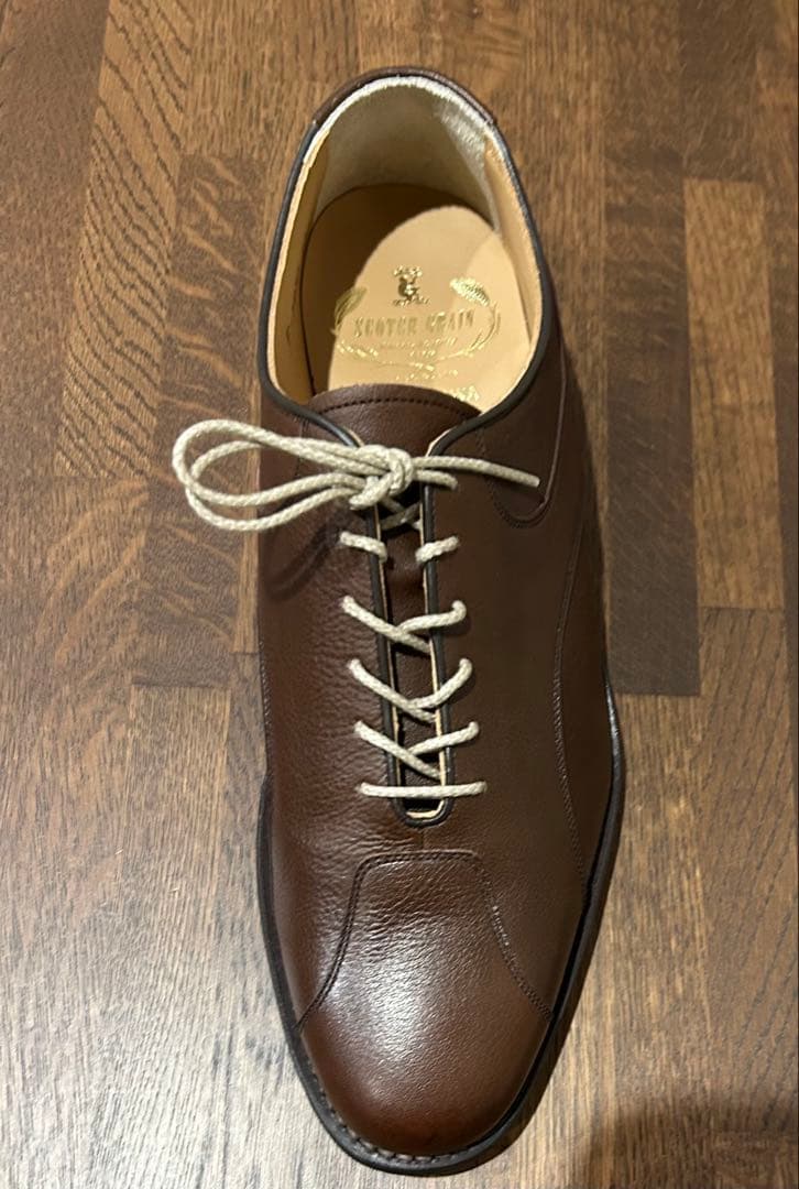 スコッチグレイン　レーサースニーカー 新品　【25.5 EEE】 ブラウン