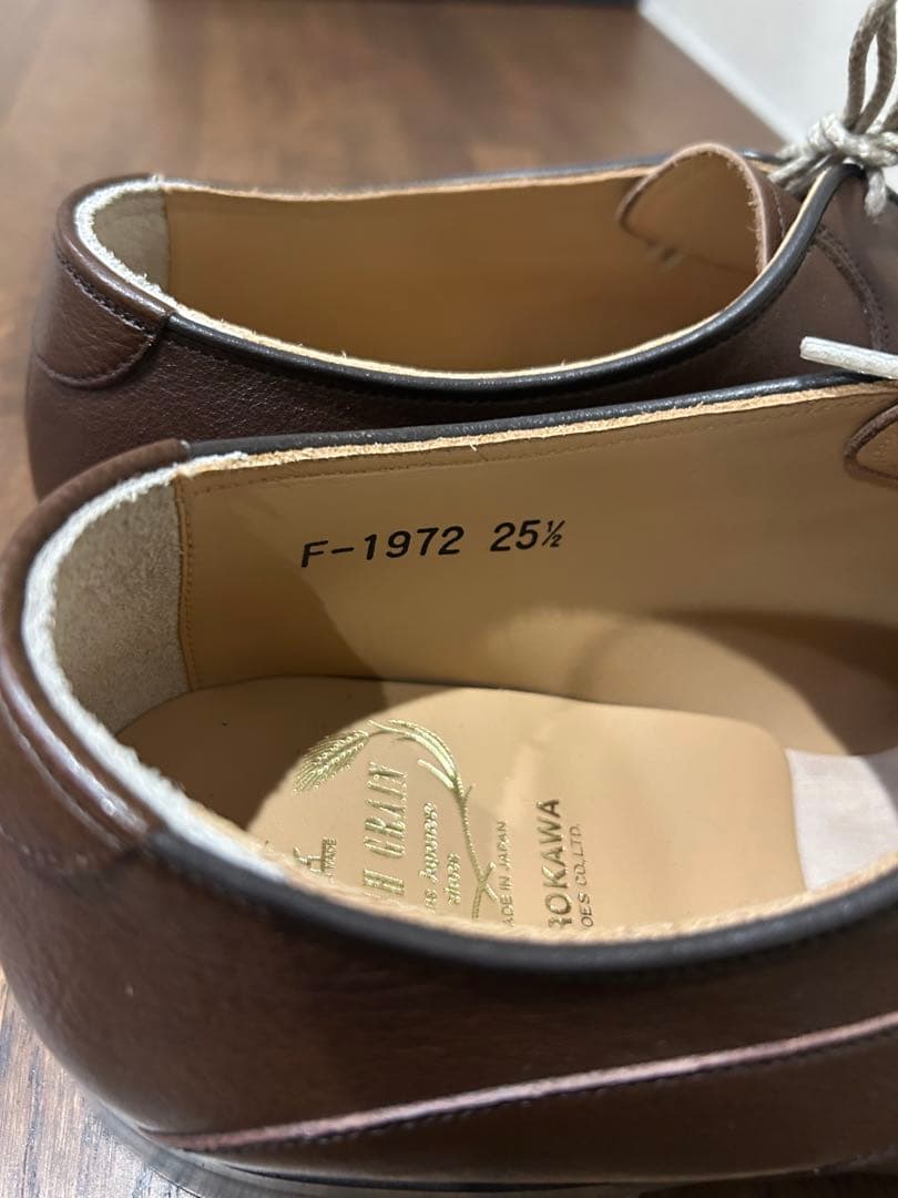 スコッチグレイン　レーサースニーカー 新品　【25.5 EEE】 ブラウン