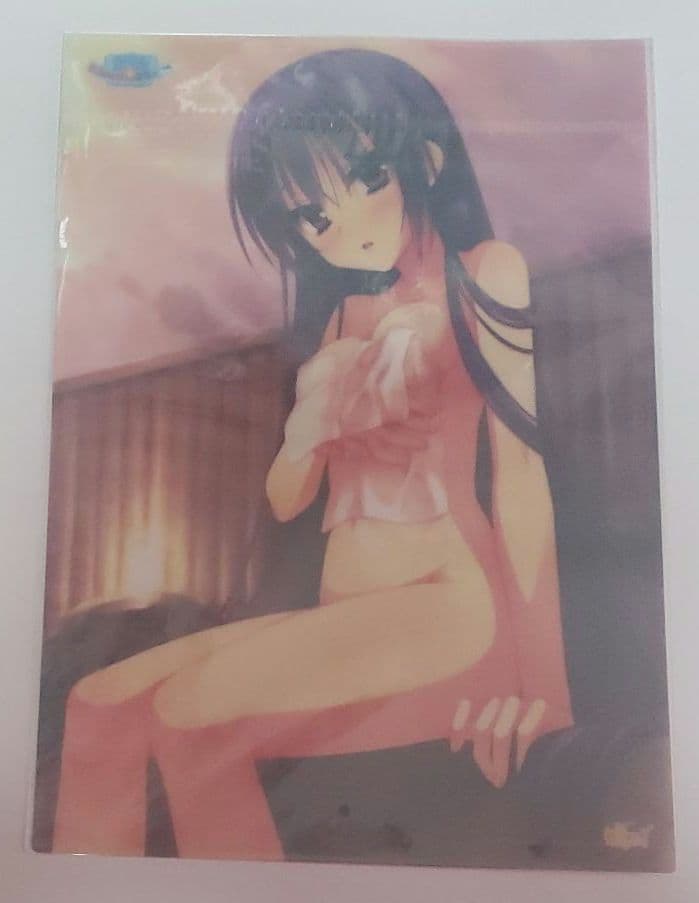 のーぶる☆わーくす クリアポスターコレクション 4枚セット ゆずソフト