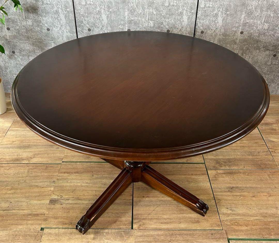 ⭐️専用です⭐️カリモク　120センチ　高さ66センチ　クラシック円形テーブル