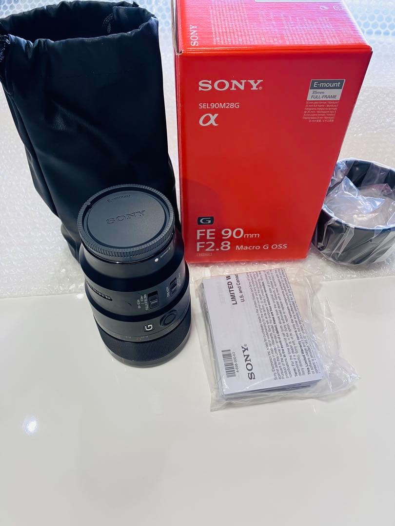 Sony FE 2.8/90 MACRO G OSS レンズ