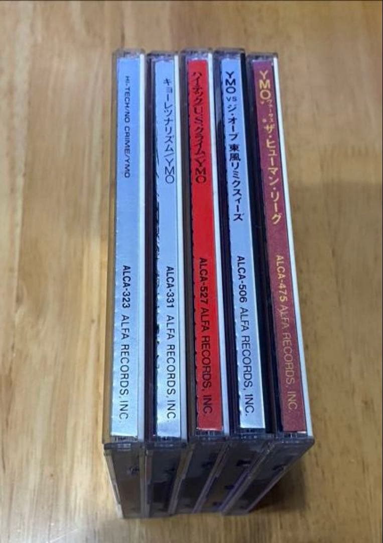 【CD•帯あり】YMO リミックスアルバム5枚セット