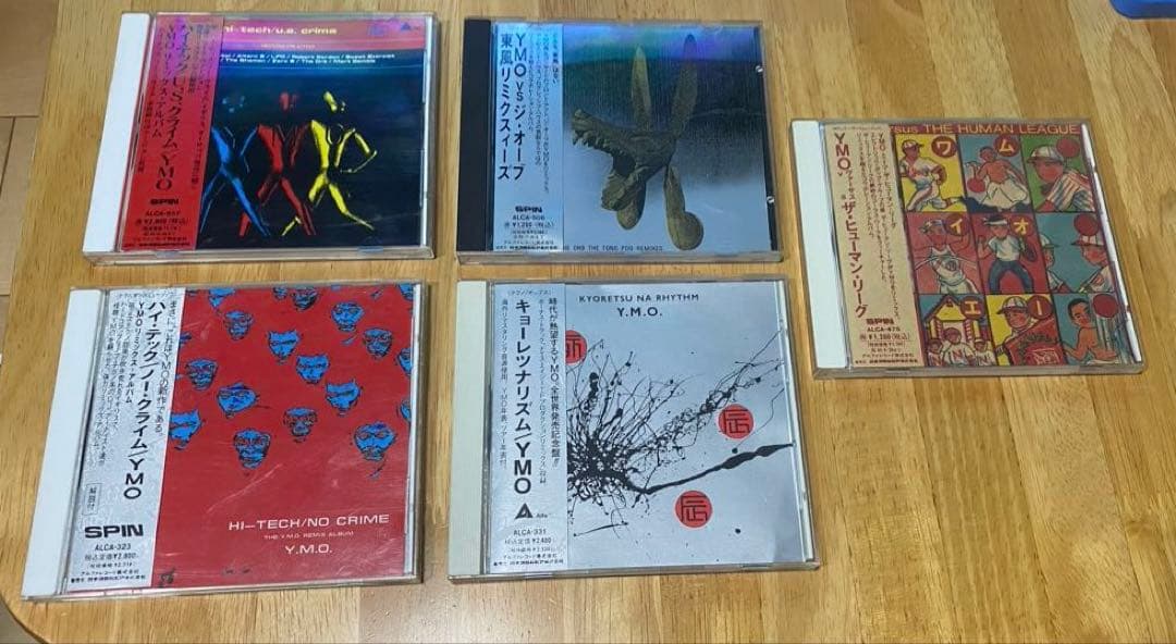 【CD•帯あり】YMO リミックスアルバム5枚セット