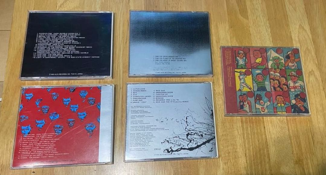 【CD•帯あり】YMO リミックスアルバム5枚セット