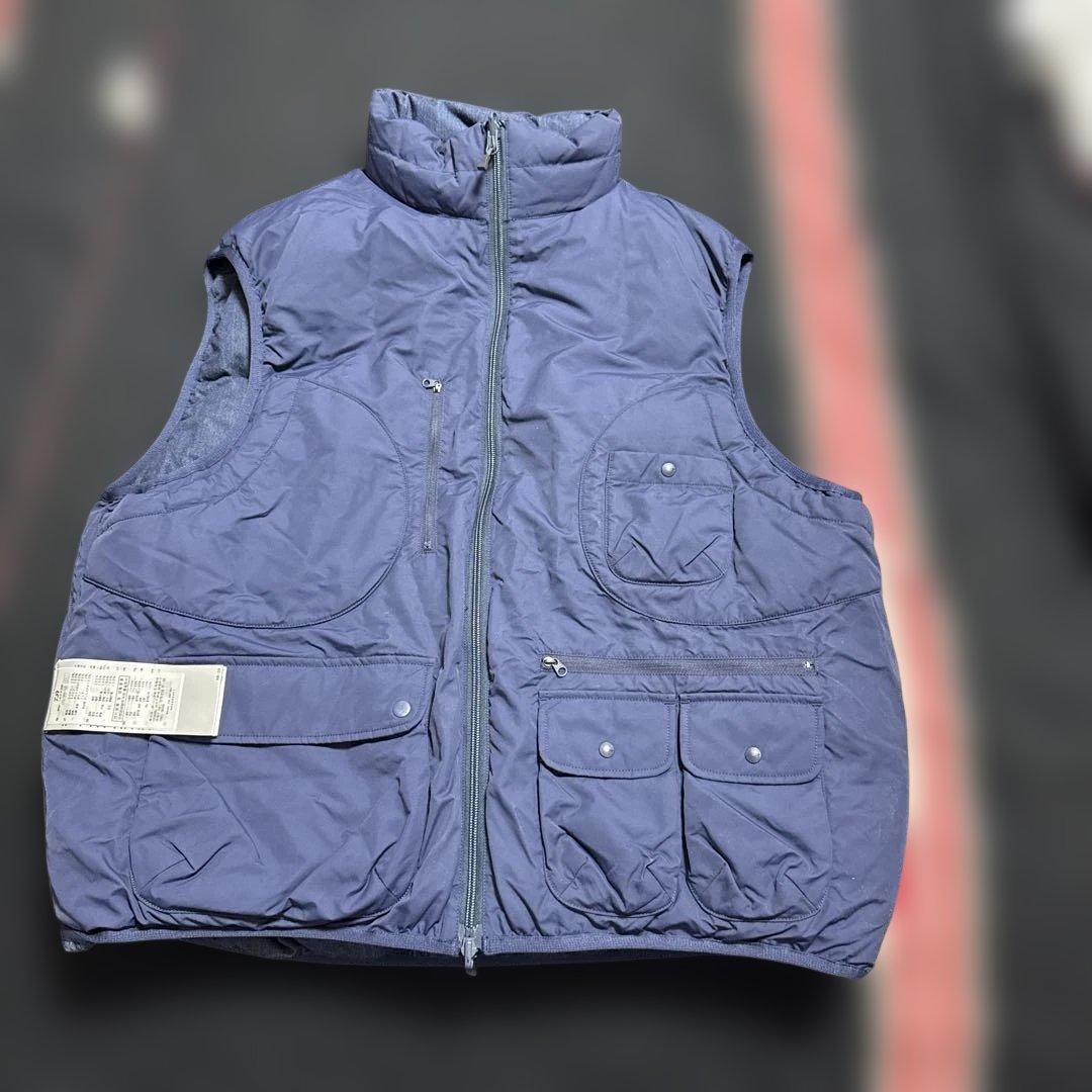 ジャケット・アウター TECH YOSEMITE DOWN VEST DENIM #INDIGO L