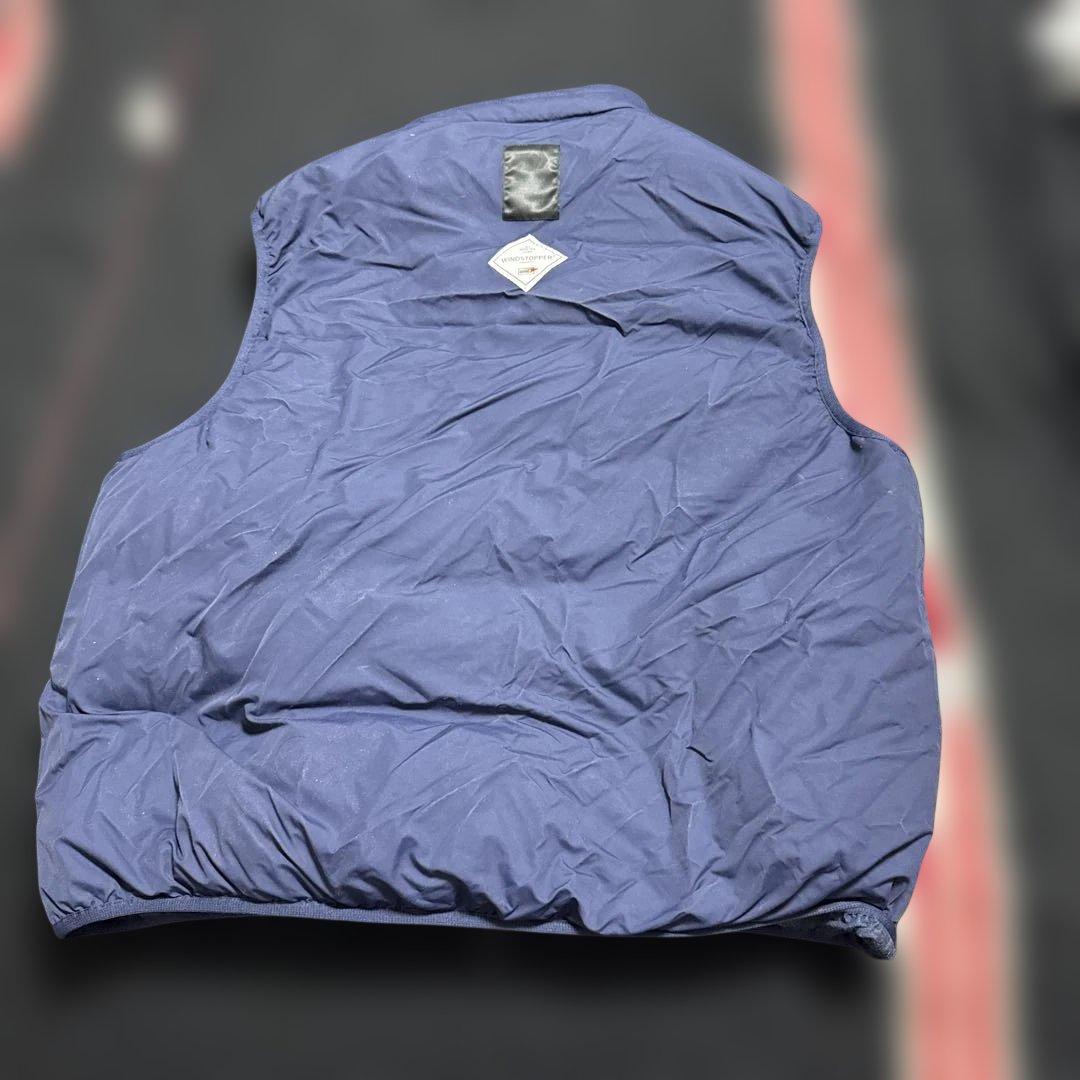 ジャケット・アウター TECH YOSEMITE DOWN VEST DENIM #INDIGO L