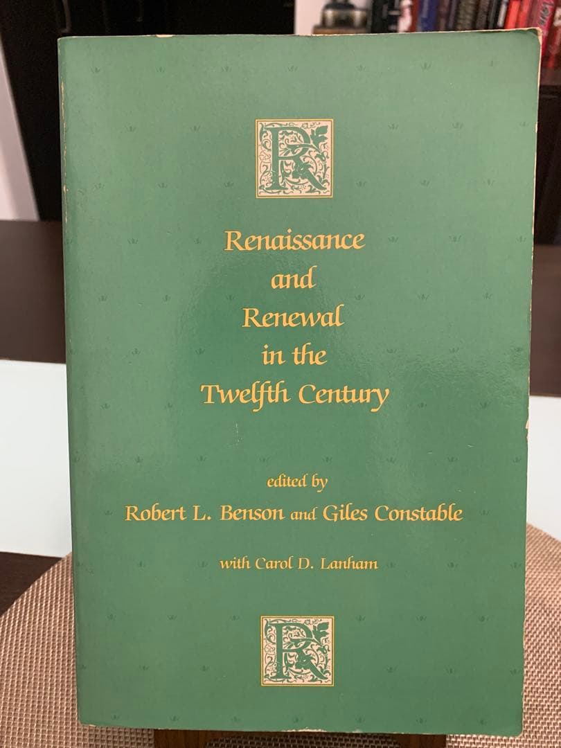 Renaissance and Renewal in the Twelfth…