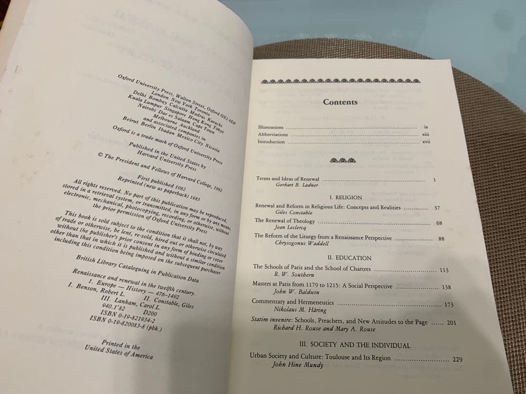 Renaissance and Renewal in the Twelfth…