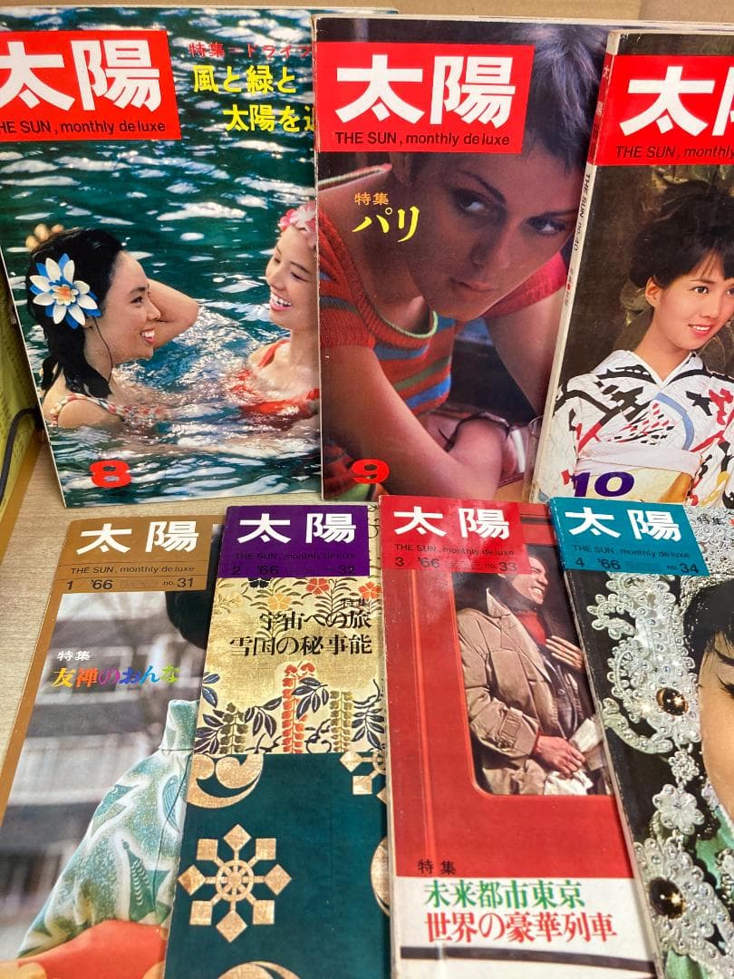 雑誌 太陽　1966年発行 11冊セット