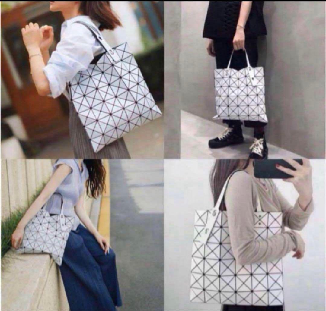 最終価格中古美品 バオバオ ルーセント　トートバッグBAOBAO イッセイミヤケ