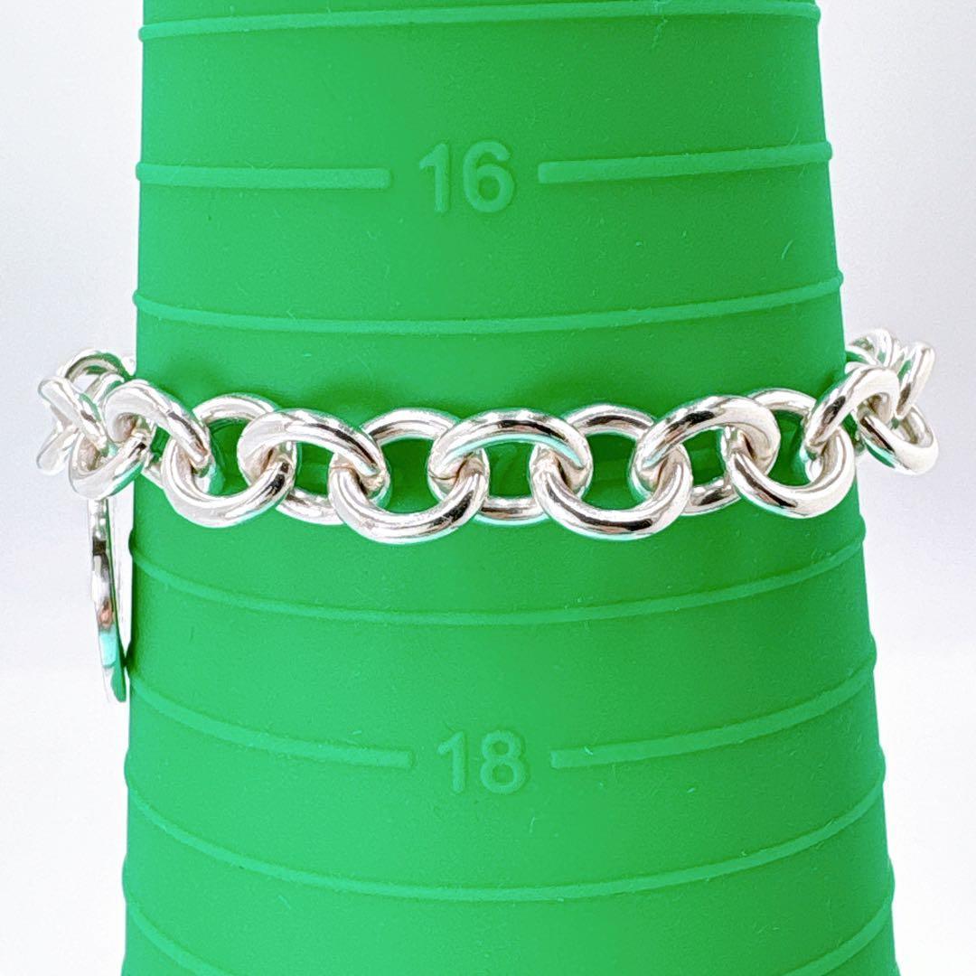 美品 オールドティファニー リターントゥ ラウンド ブレスレット シルバー925