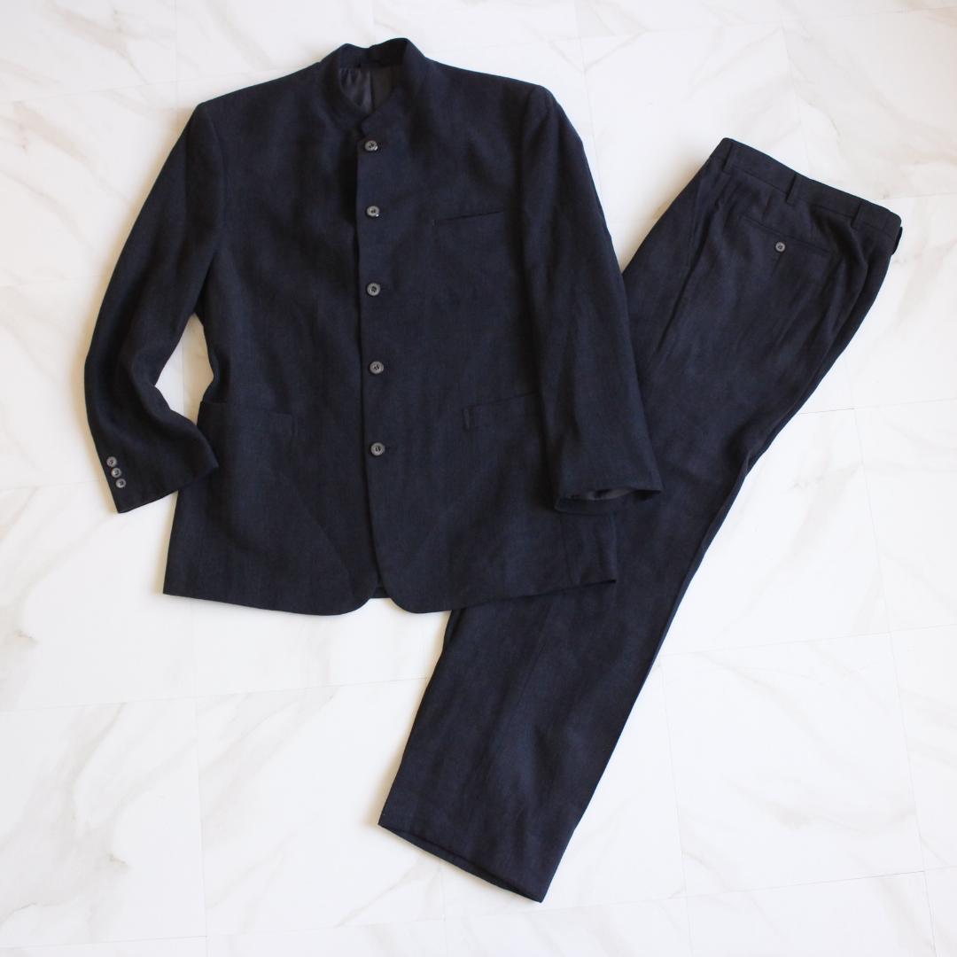 A JOINT COLLECTION マオカラースーツ LLサイズ ネイビー