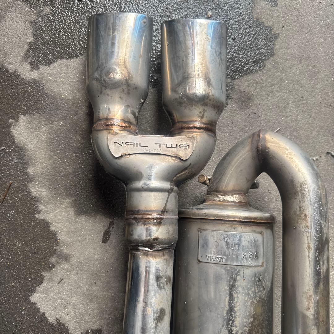 Nail Two ステンレスマフラー30プリウス