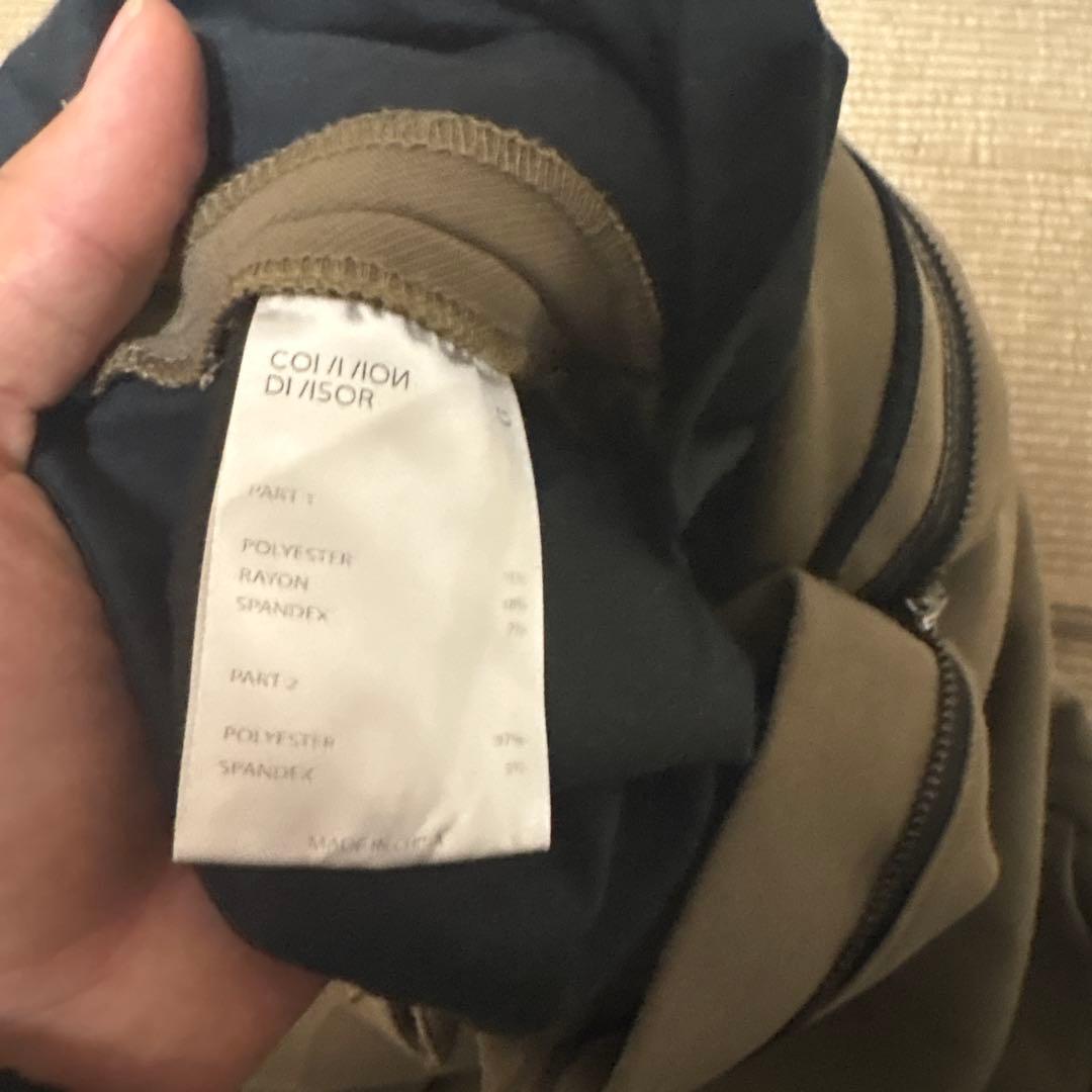 Ryu　COMMON/DIVISOR /RHOMBUS/変形ワイドパンツ