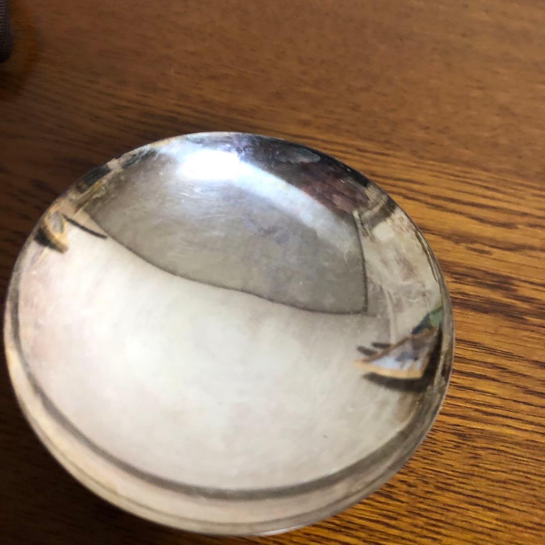 純銀　盃　木箱入り