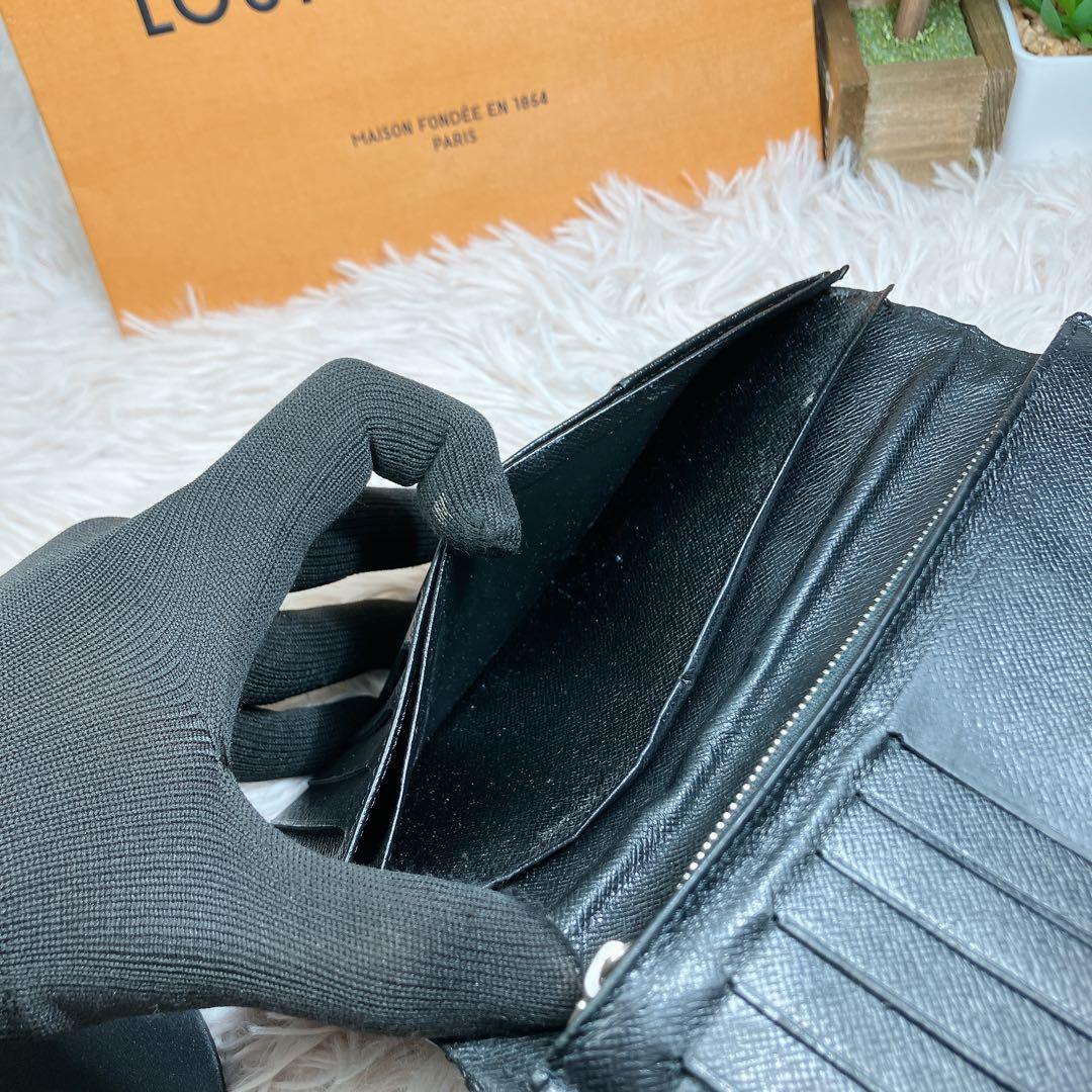 ルイヴィトン ポルトフォイユ ブラザ ダミエ グラフィット メンズ 長財布