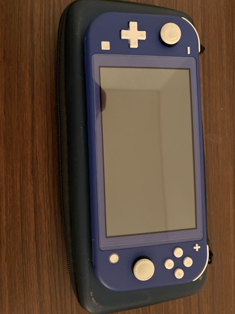 Nintendo Switch Lite ブルー ケース付き(カセット入り♪)