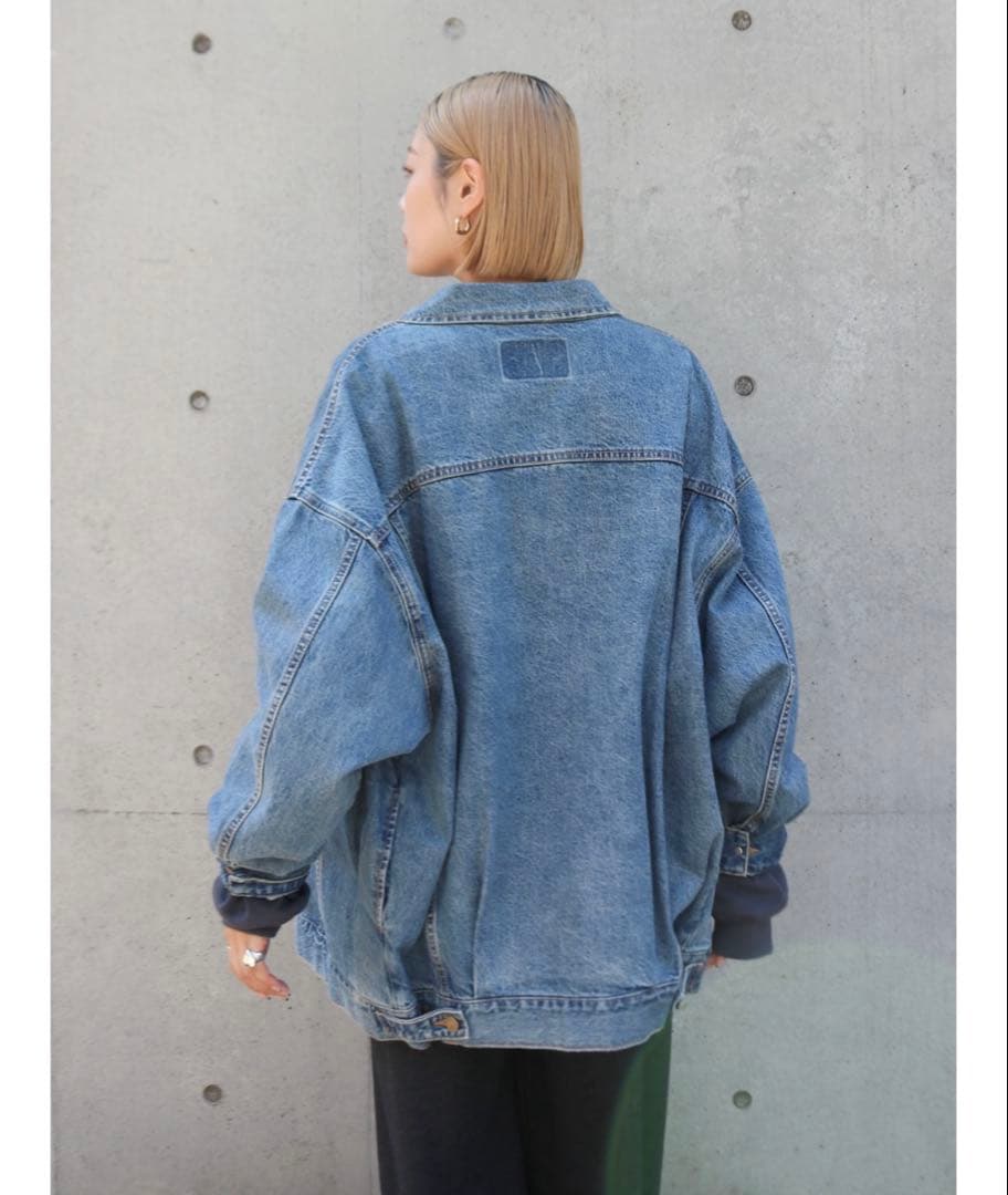 ungrid ビックシルエットデニムジャケット
