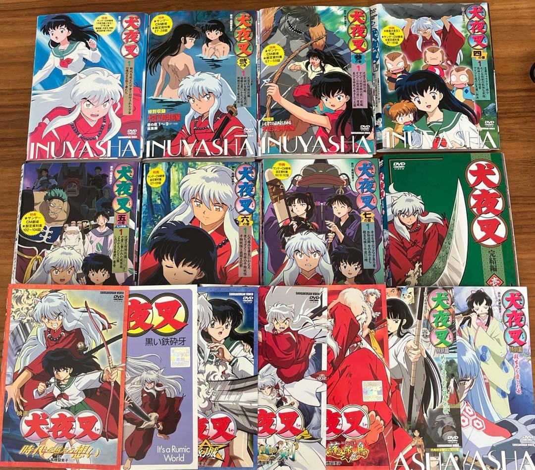 犬夜叉　1〜7＋完結編＋映画　DVD 69枚　全巻セット