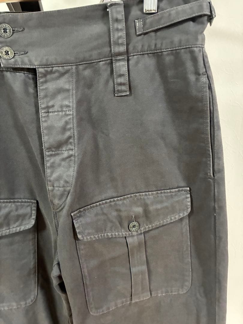 ナイジェルケーボン lybro ロイヤルネイビーカーゴパンツ