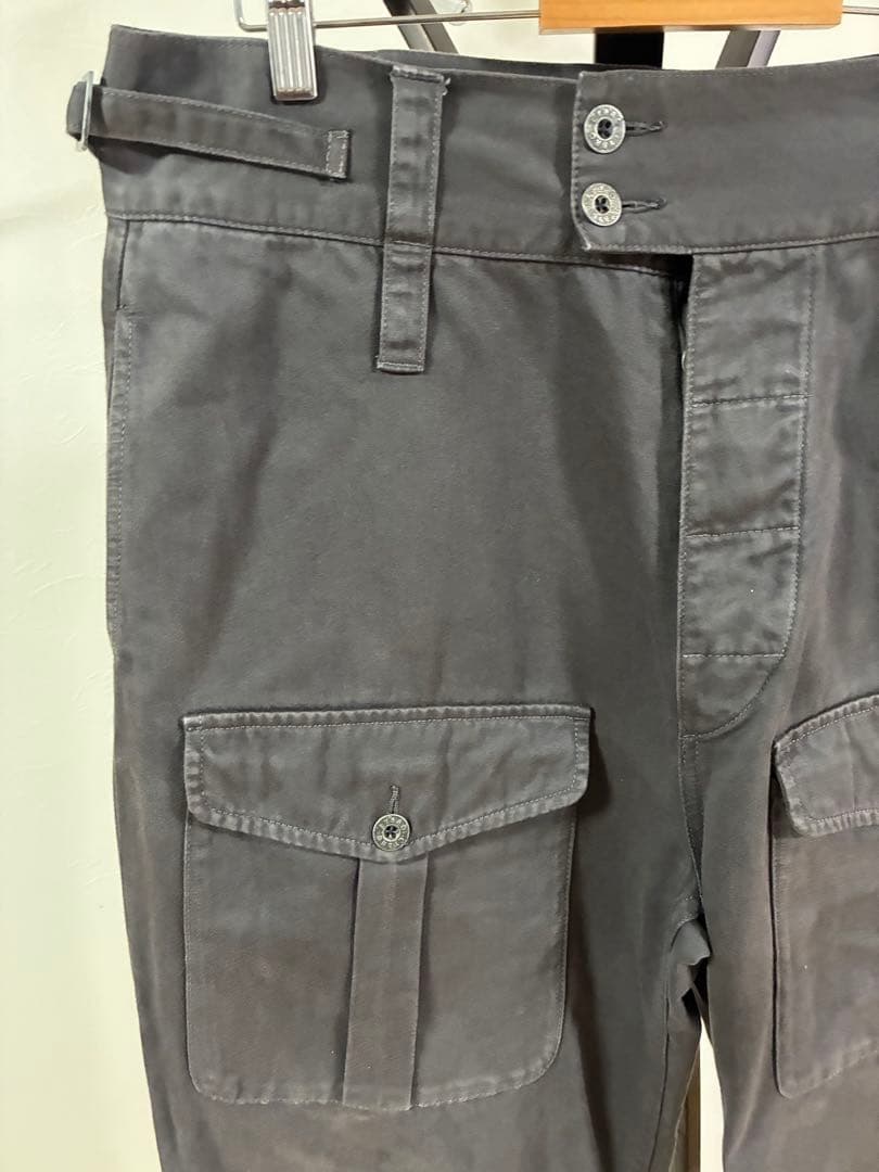 ナイジェルケーボン lybro ロイヤルネイビーカーゴパンツ