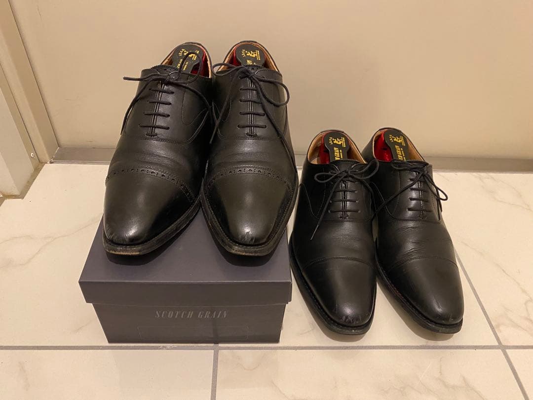 【最終値下げ】SCOTCH GRAIN スコッチグレイン レザーシューズ 革靴