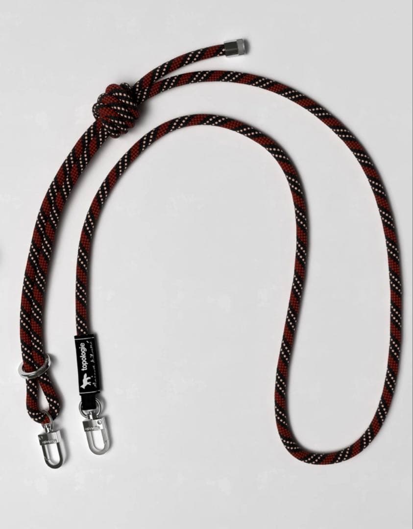 topologie トポロジー メゾンキツネ 8.0mm ロープ ストラップ