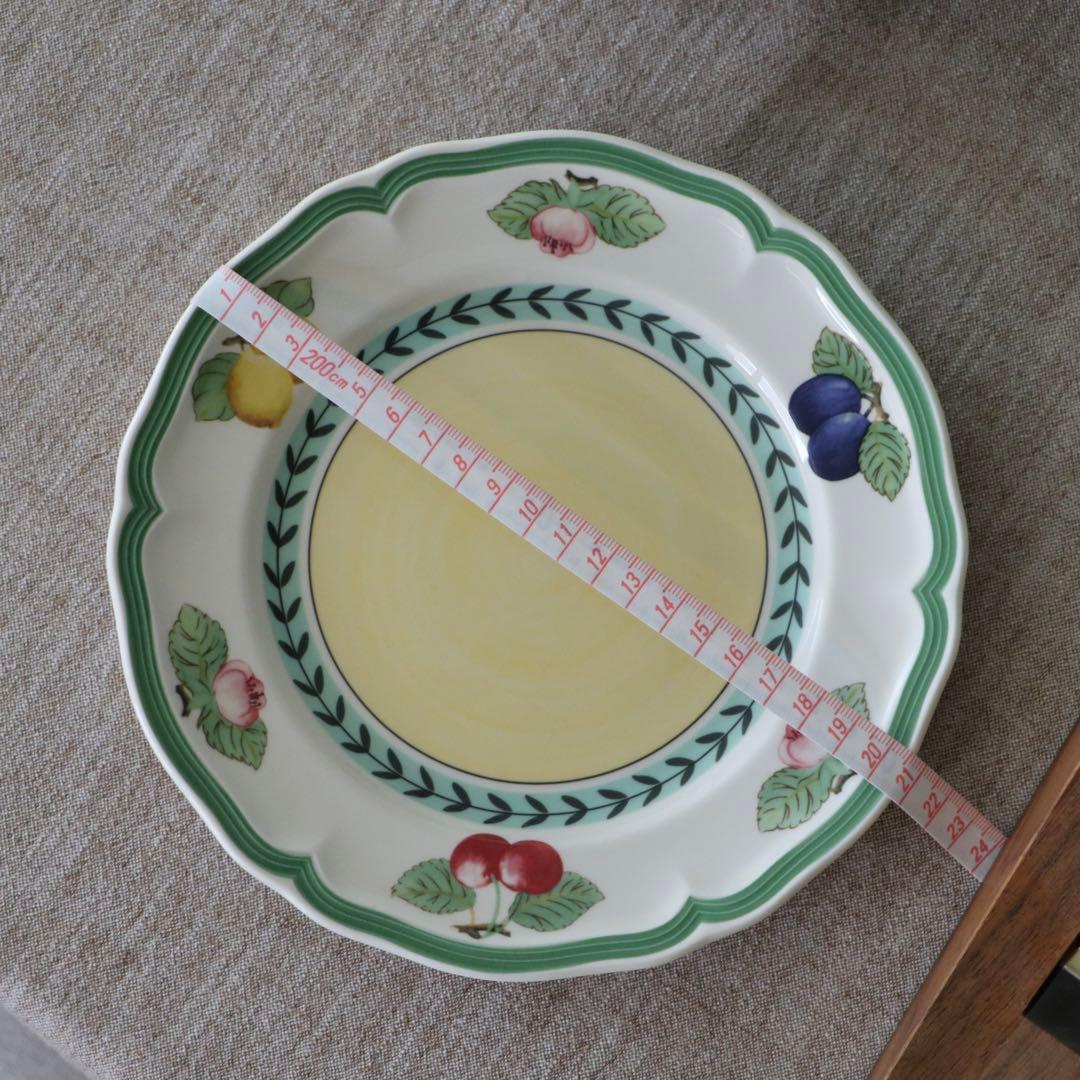 未使用) Villeroy&Boch 6枚Set フレンチガーデン