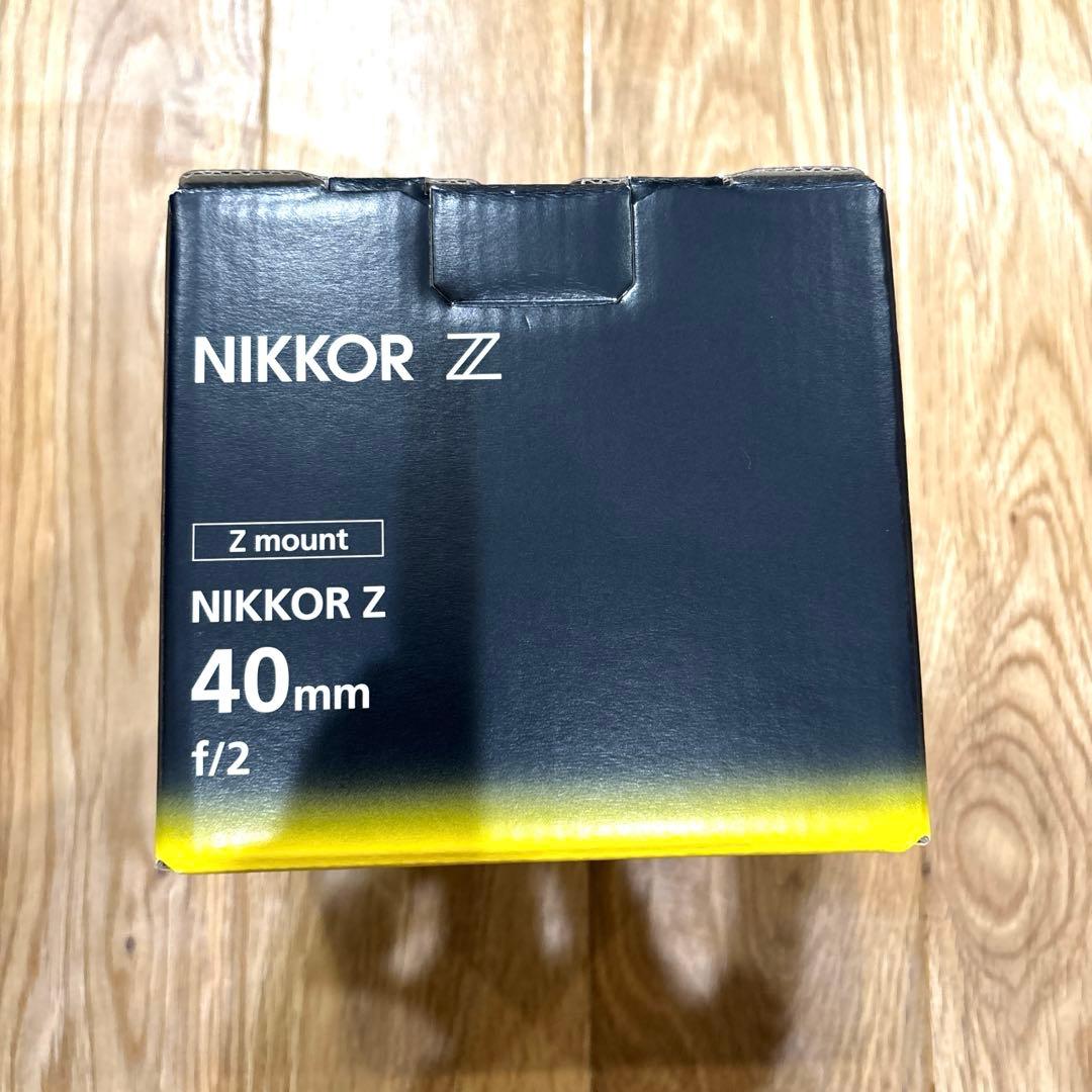 NIKKOR Z 40mm f/2 Z mount フルサイズ