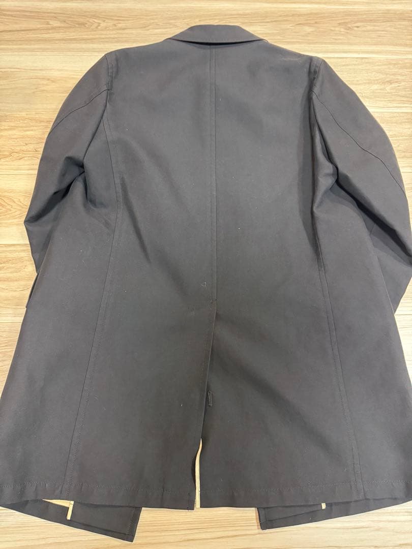 バーバリー　ブラック コート チェック裏地