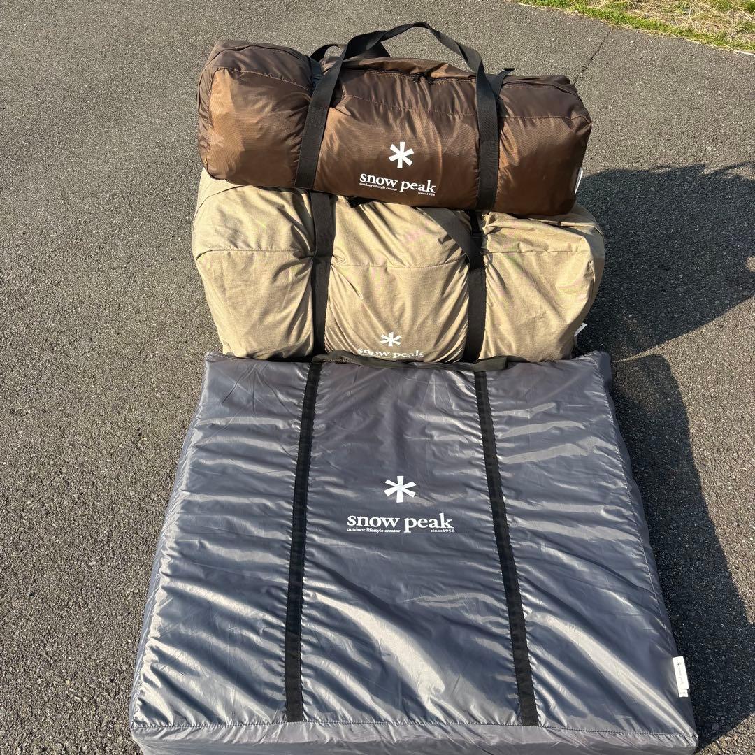 スノーピーク グランベルクL テントセット　①と②同時購入