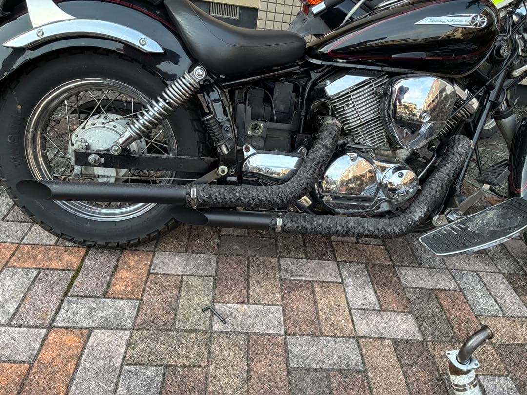 ドラッグスター250 マフラー　EASYRIDERS