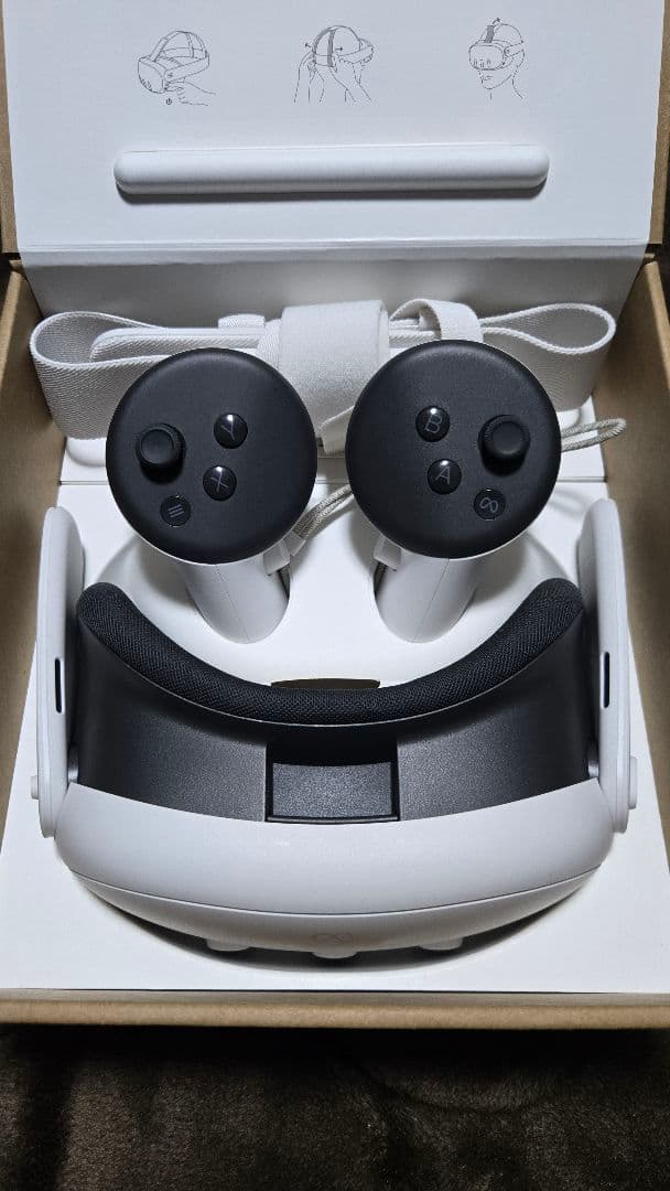  Quest 3 128GB＋ KIWI ヘッドストラップ＋接眼部２種類