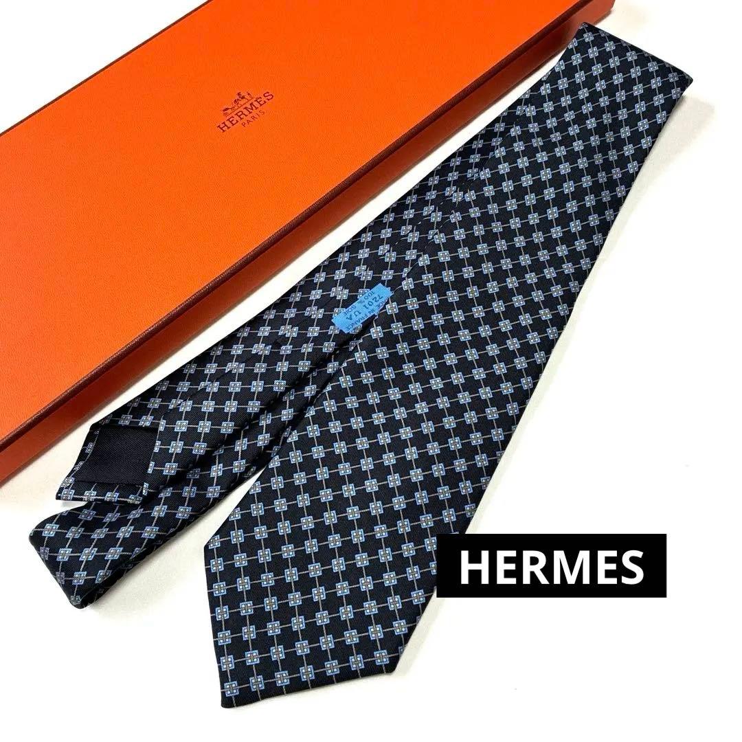 ◆buruaaaaaaaa 未使用 HERMES エルメス ネクタイ