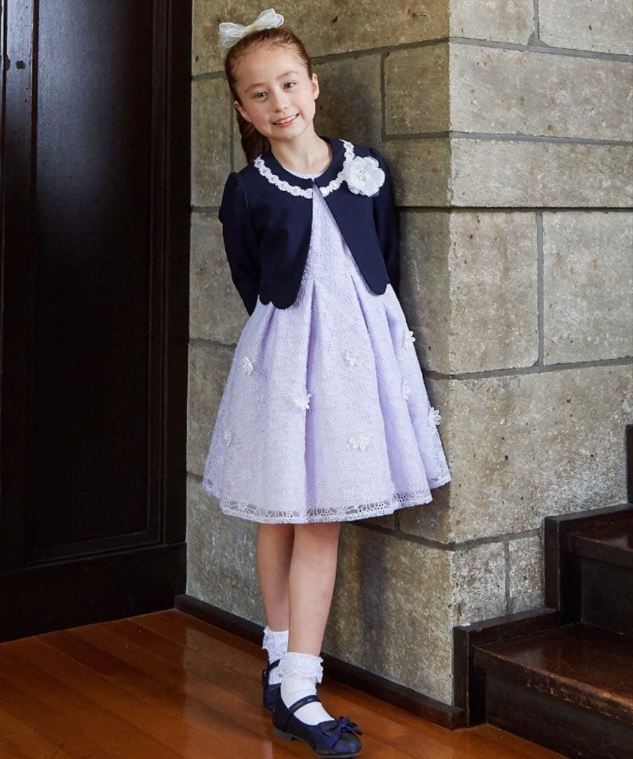 kotomama　美品✳︎ ショパン　フラワーパステルレースアンサンブル