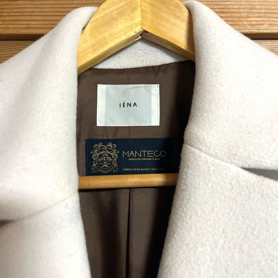 イエナ　オーバーチェスターコート　ホワイト