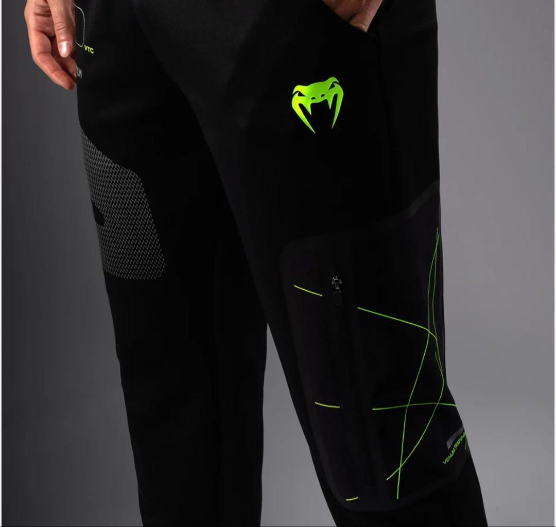 正規品 Venum UFC スウェット パンツ Sサイズ ネオングリーン