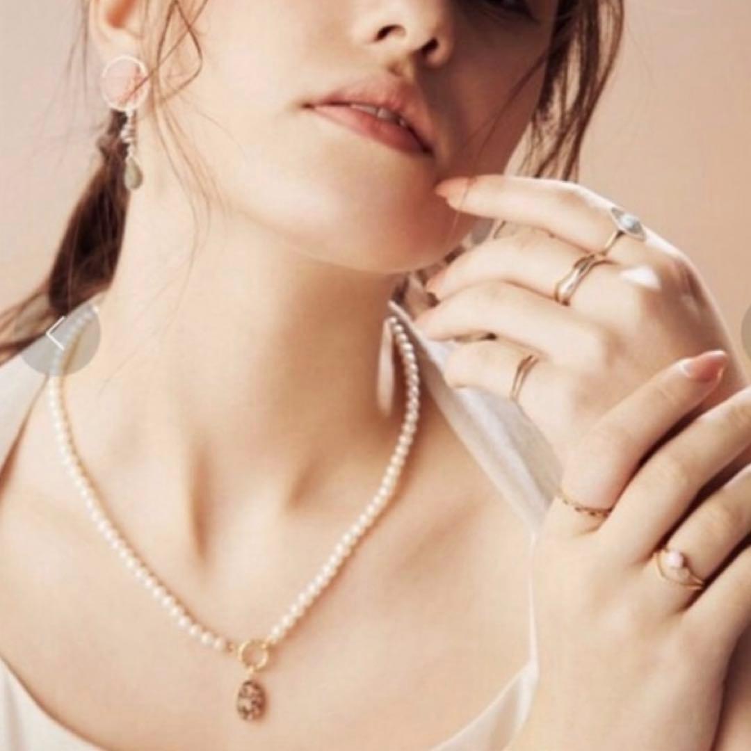 agete アガット K10 チャーム リバーシブル