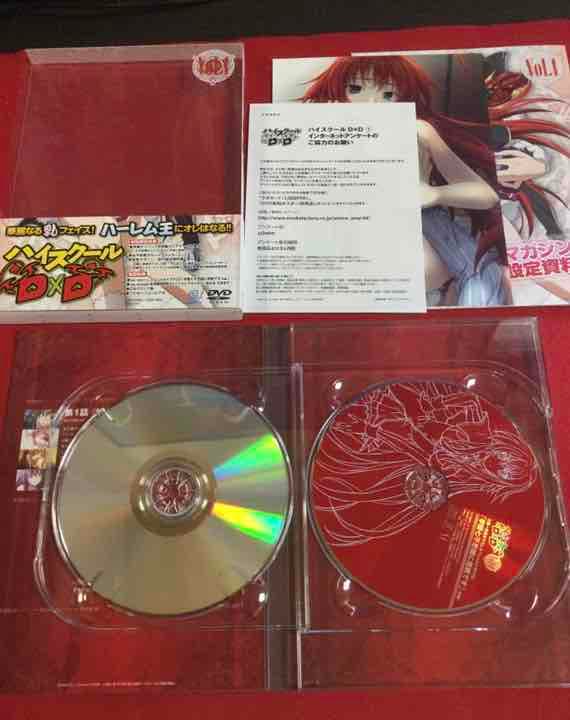 【入手困難】ハイスクールD×D DVD 初回限定盤 全6巻セット