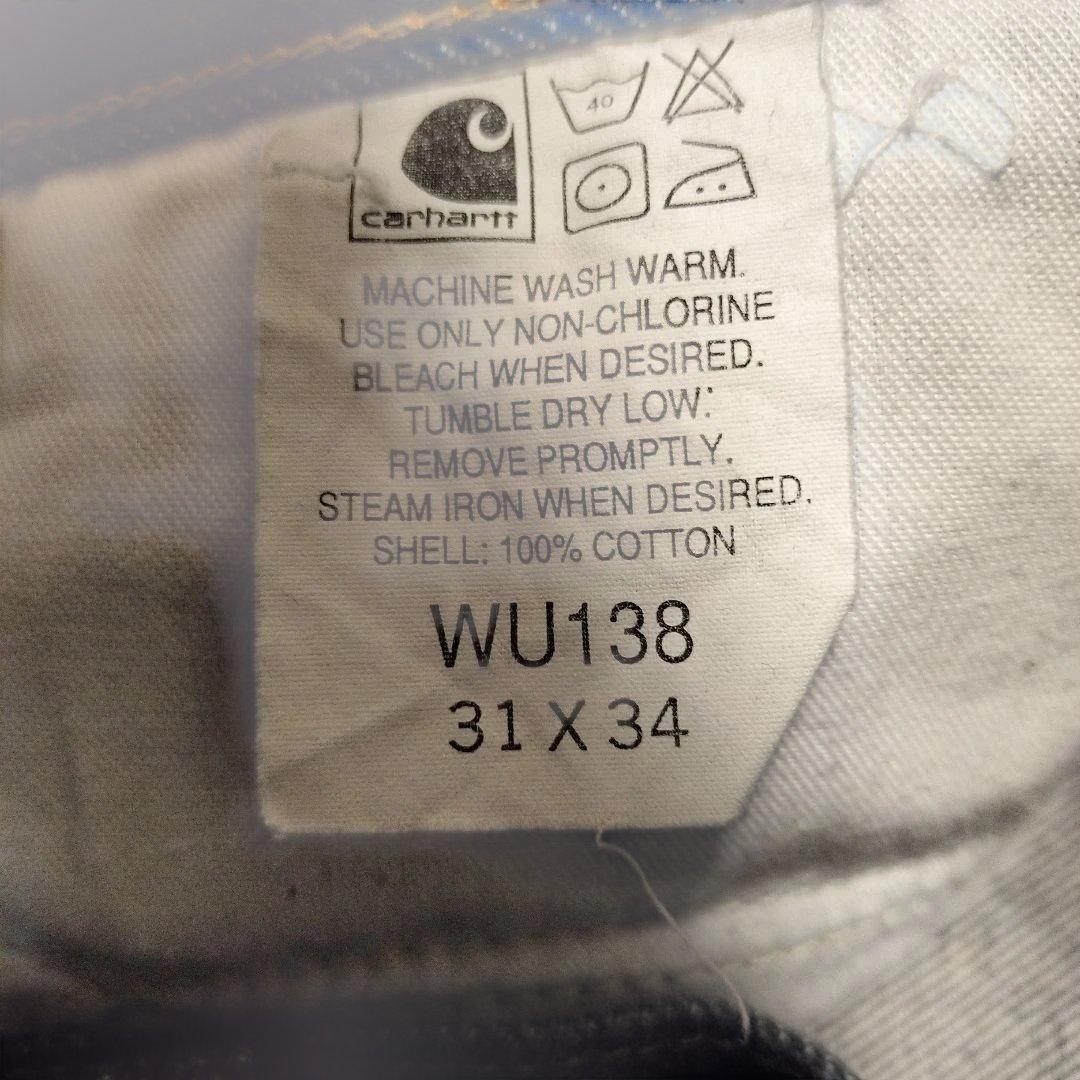 Carhartt カーハート ダブルニー デニム ワークパンツ 古着 31