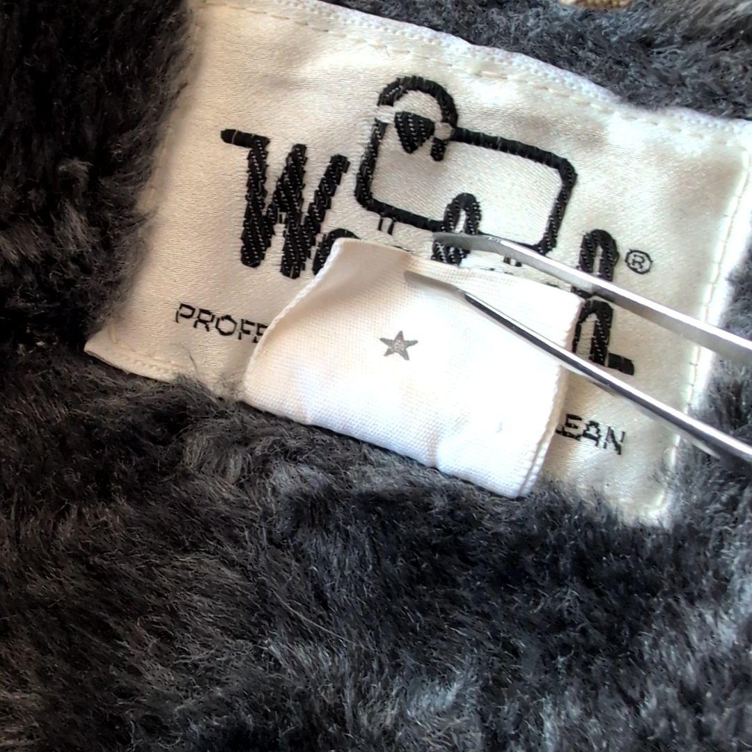 70s ビンテージ ウールリッチ ウールジャケット チェック 裏ボア 古着 L