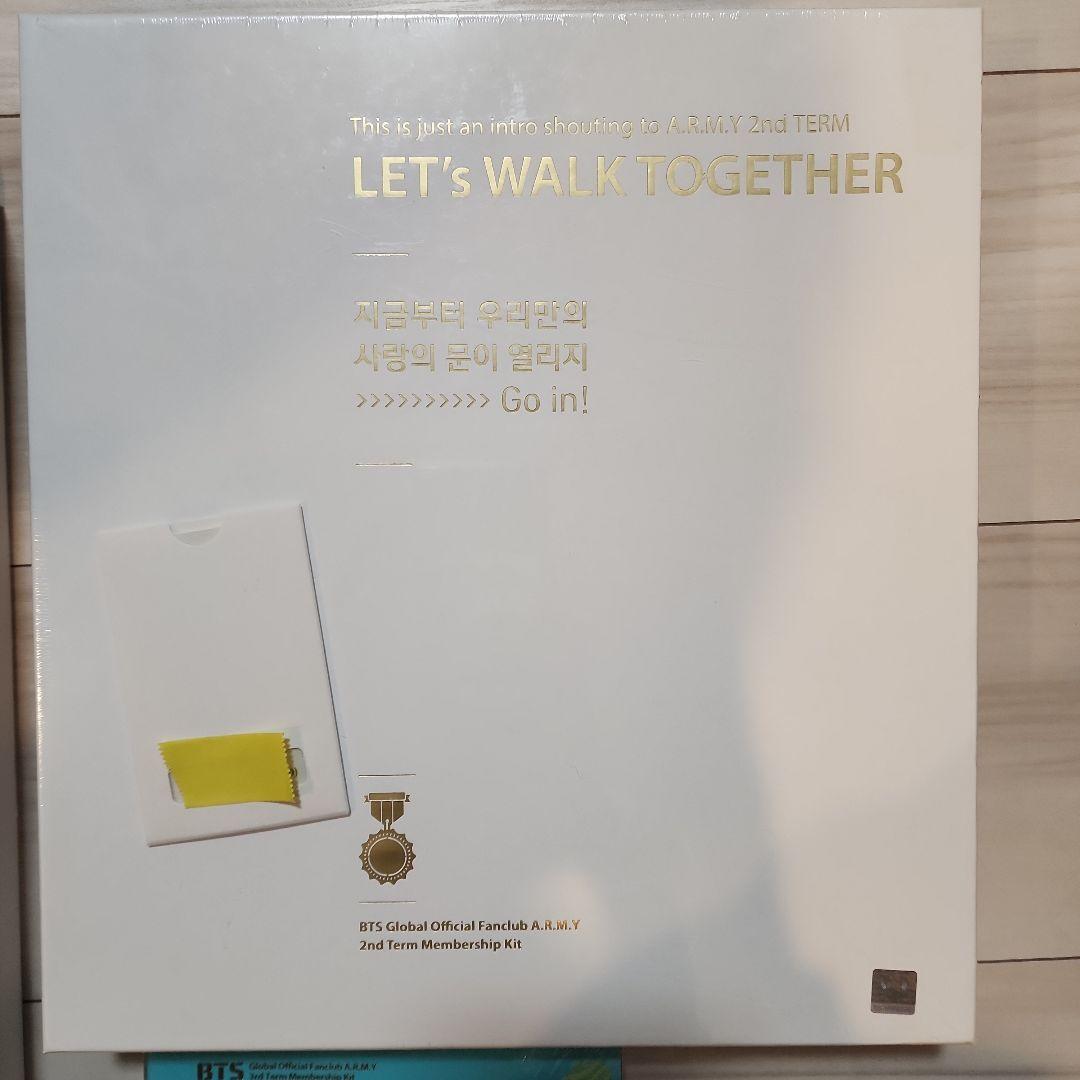 BTS GLOBAL OFFICIAL FANCLUB KIT　３点